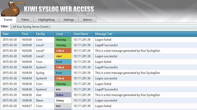 Kiwi Screenshot