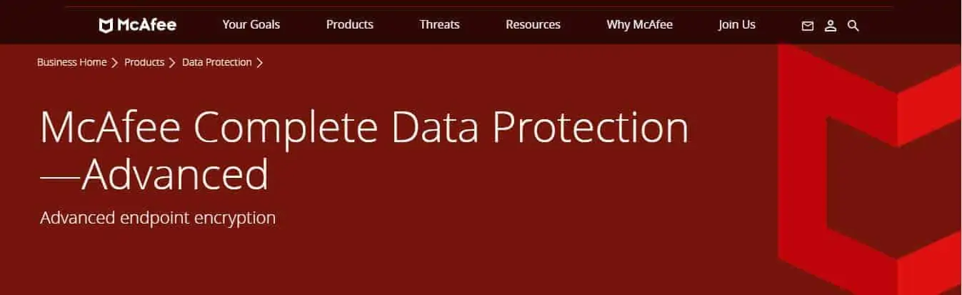 McAfee Complete Data Protection—Advanced