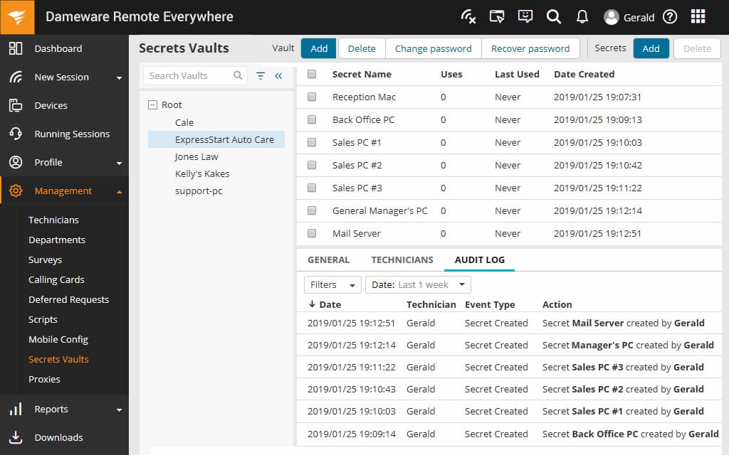 SolarWinds Dameware Remote Everywhere