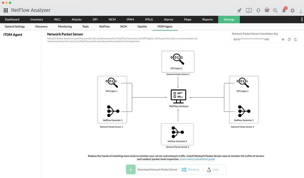 ManageEngine NetFlow Analyzer DPI