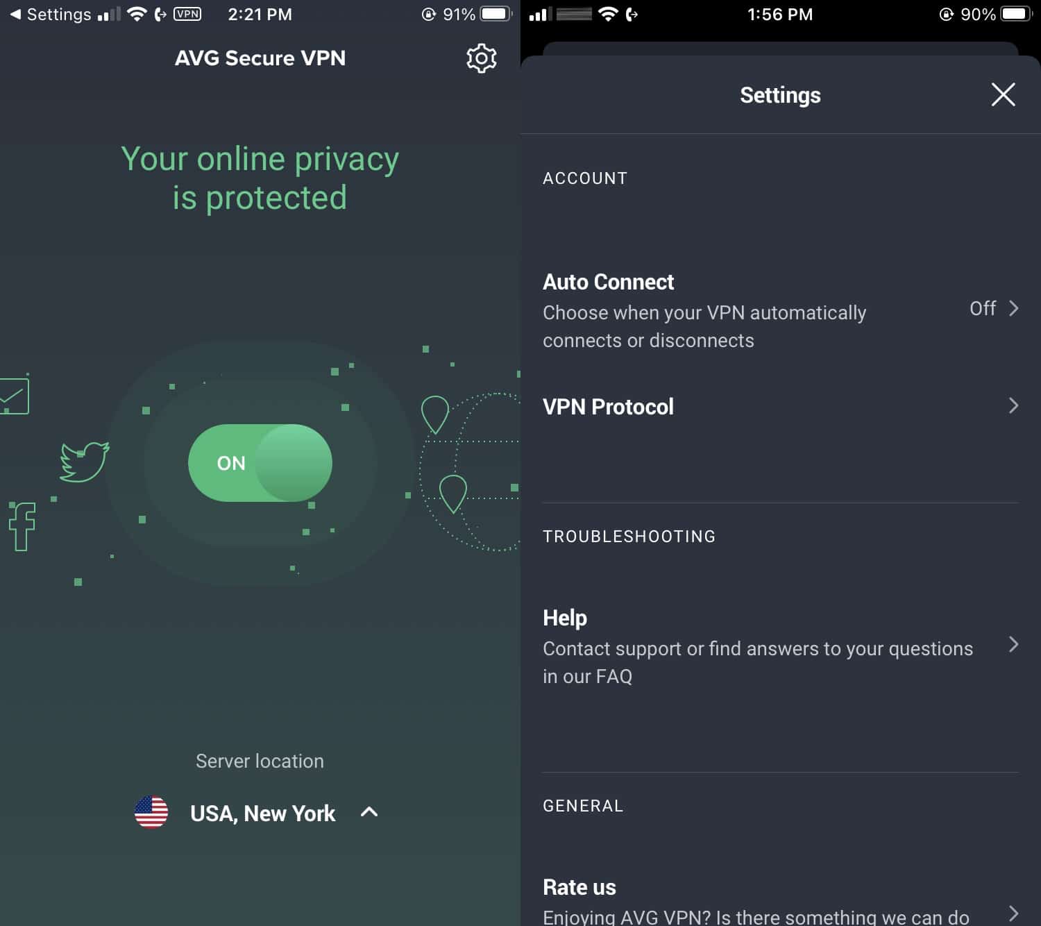 AVG - App - Mobile