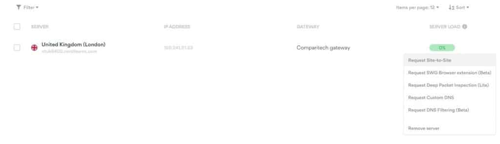 nordlayer server admin dashboard
