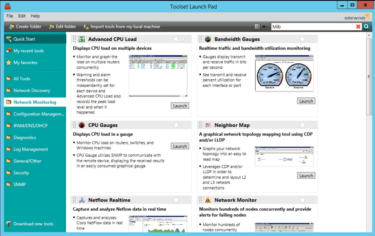 Solarwinds Engineer's Toolset Network Engineer Tool