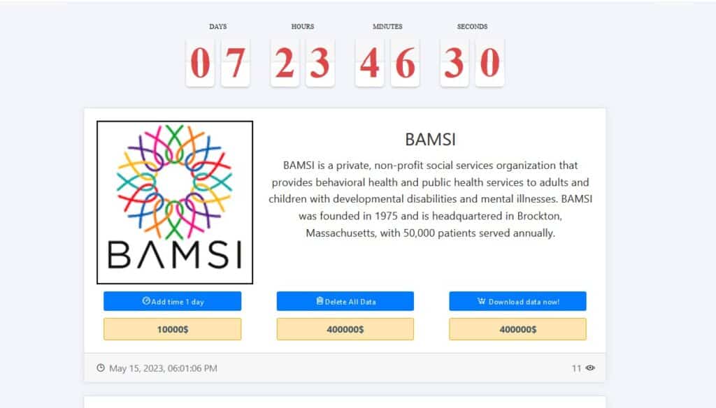 bamsi ransomware