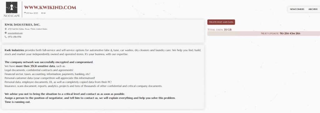 kwik ransomware