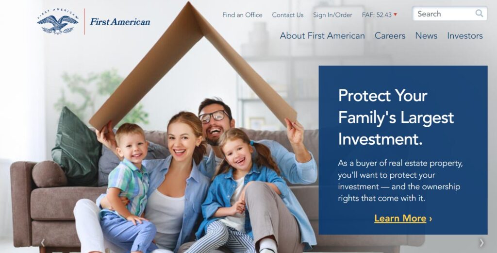 first american financial