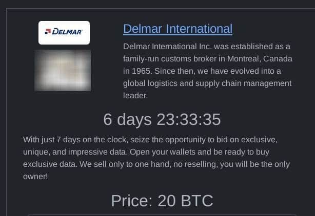 delmar ransomware