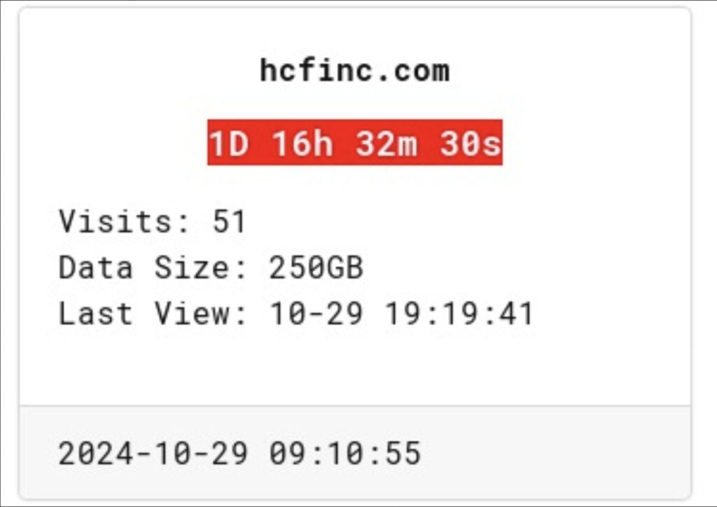 RansomHub adds HCF to its leak site.