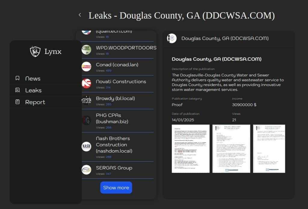 douglas county ransomware